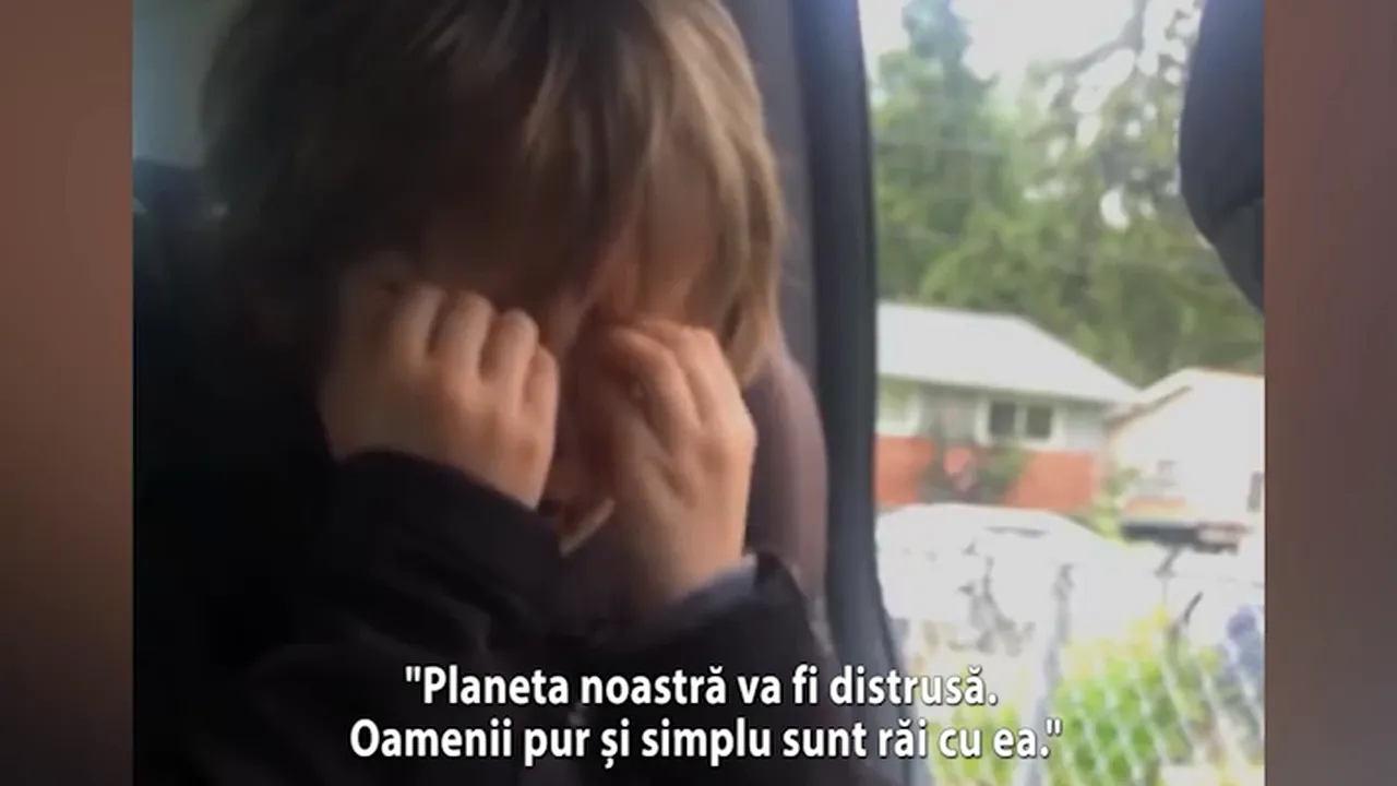 Un copil îşi exprimă supărarea în cel mai emoţionant mod: ”Îmi doresc să fiu adult chiar acum!” - VIDEO