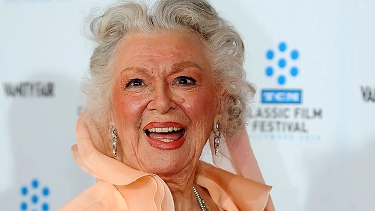 Actriţa Ann Rutherford, din 