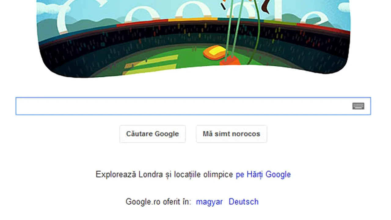 Google promovează proba săriturii cu prăjina 