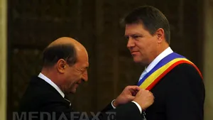 Băsescu, despre Iohannis: O necunoscută, un om ascuns, neclar, premierul Grivco