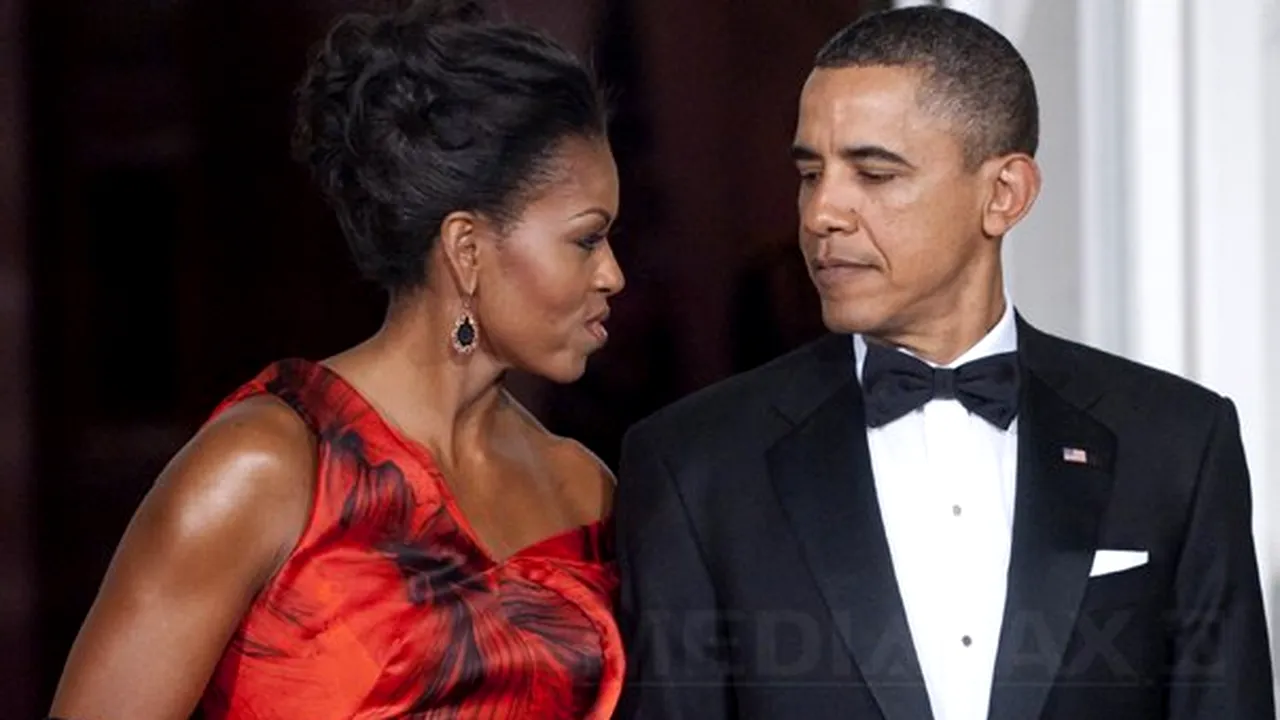 Obama s-a lăsat de fumat de aproximativ un an. Prima doamnă este foarte mândră de soţul ei