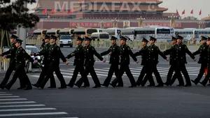 Poliţia chineză s-a confruntat cu o 