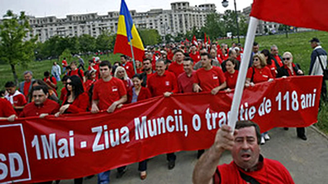 1 Mai, sărbătorit de simpatizanţii PSD în Parcul Izvor