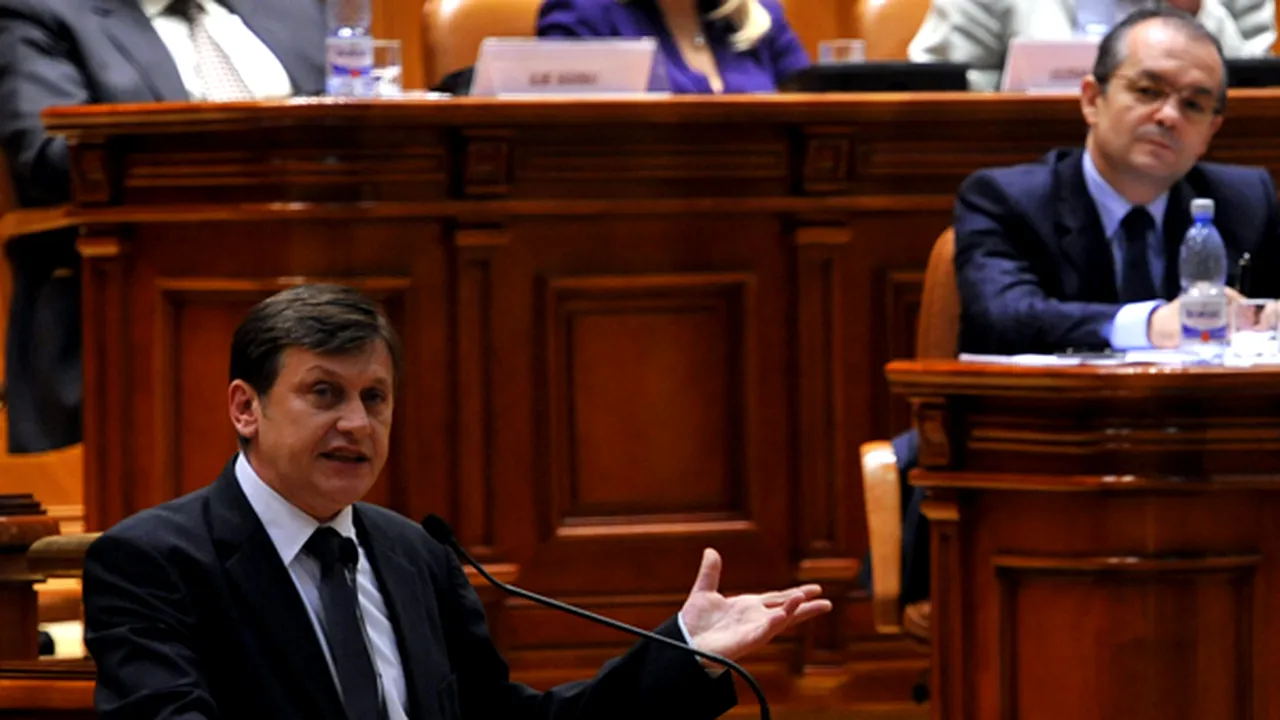 Antonescu: Nu voi vorbi azi despre acest Guvern, ca să nu mă repet