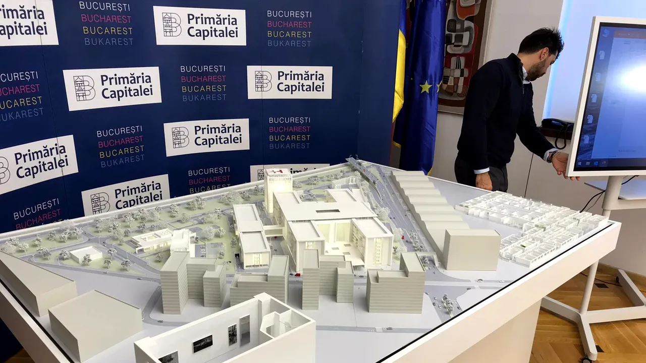 Când încep lucrările la Spitalul Metropolitan, investiţie de 400 milioane de €. Va avea 1000 de paturi, 30 de săli de operaţii, un turn de 12 etaje cu heliport. FOTO
