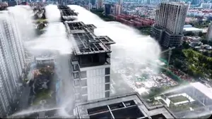„Ploaia de pe acoperiș”: sistemul testat în China care reduce temperatura cu până la 8°C