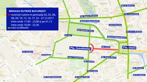 O stradă din centrul Capitalei va fi închisă în luna decembrie, pentru organizarea „Târgului de Crăciun”