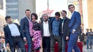 Peter Jackson a primit o stea pe Walk of Fame, la Hollywood - FOTO