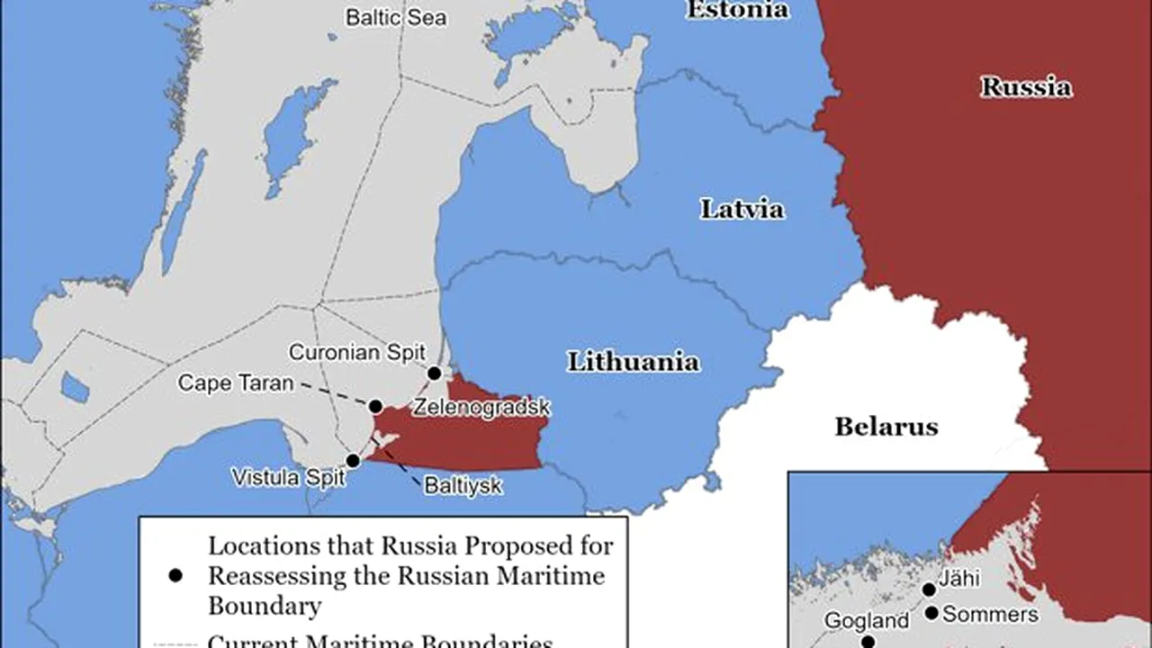 Rusia a pus ochii pe Marea Baltică