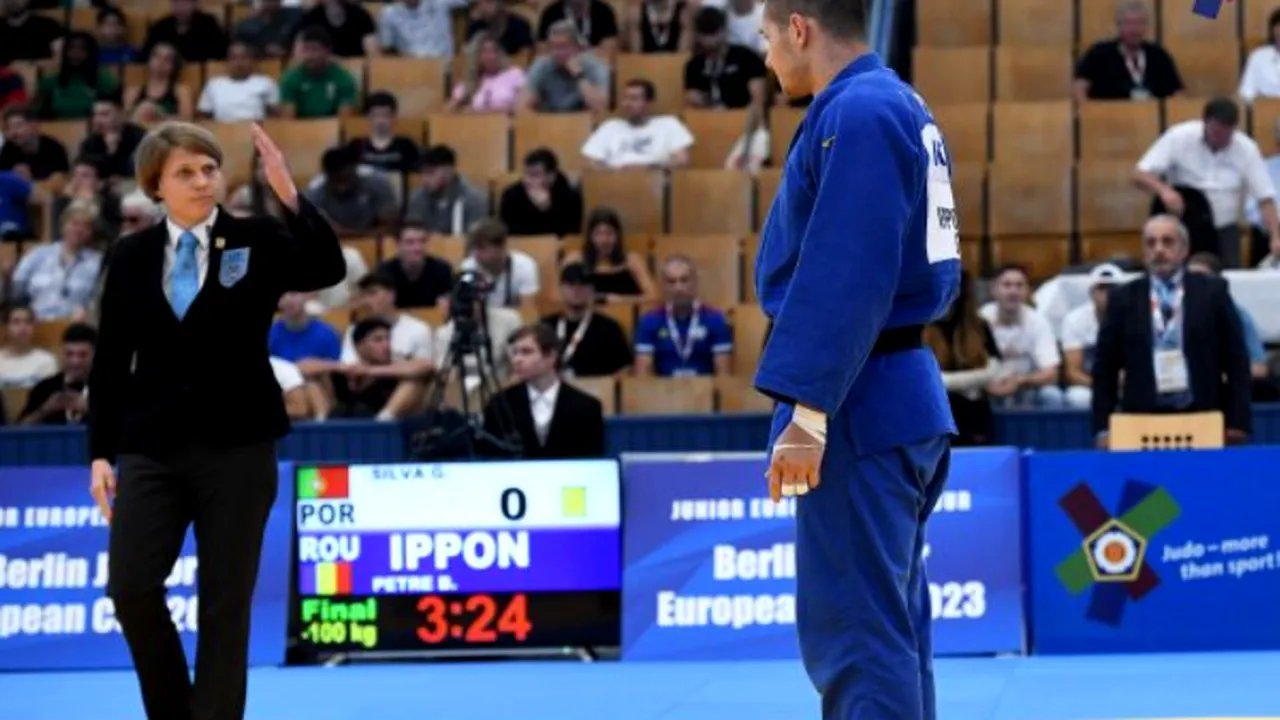 Medalie de aur pentru judoka Alexandru Bogdan Petre la Cupa Europeană de Juniori de la Berlin