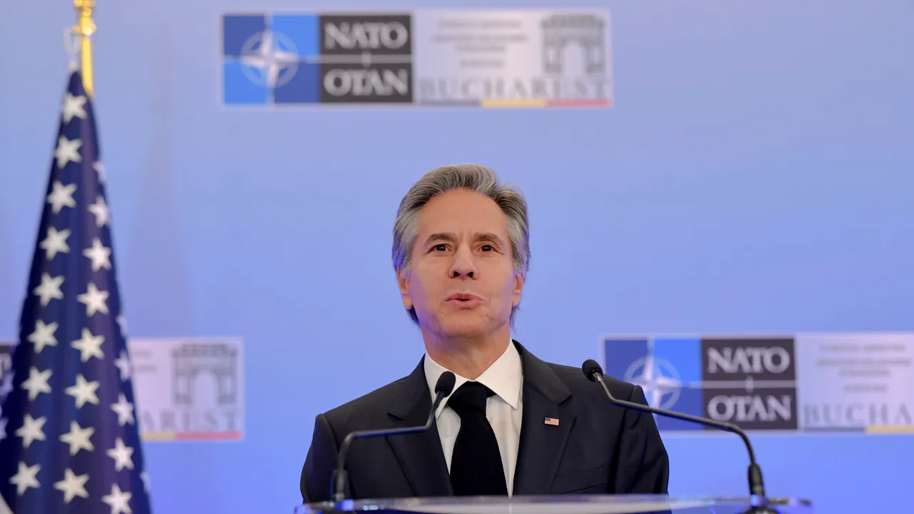 Blinken, la Bucureşti: NATO îşi va consolida rezilienţa, în contextul 