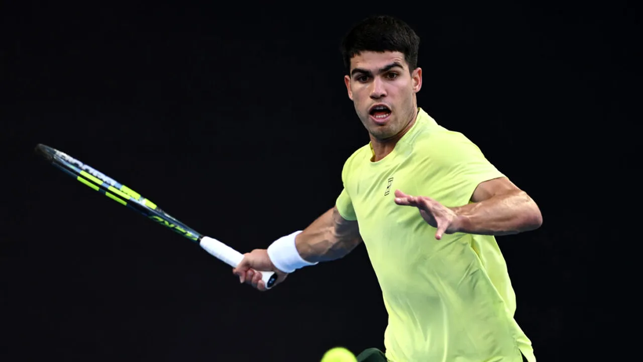 Carlos Alcaraz nu va participa la turneul ATP 500 de la Rotterdam, pe care l-a câștigat anul trecut