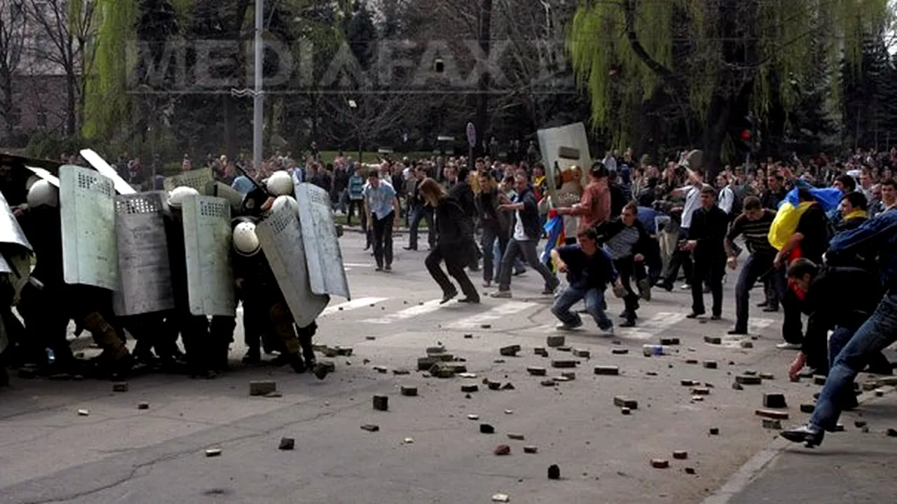 Desfăşurarea evenimentelor de la 7 aprilie 2009 din Republica Moldova