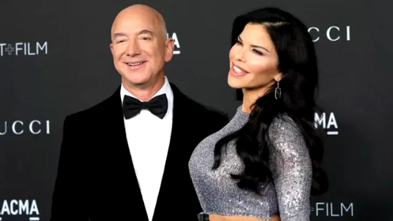 Jeff Bezos, gata de nuntă: a venit pe podiumul la Cannes cu Lauren Sanchez