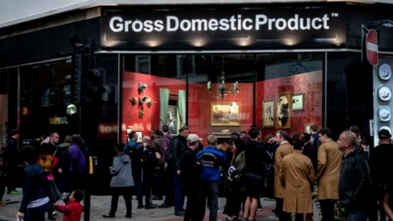 Banksy deschide un magazin în Londra: Obiectele sale de artă pot fi achiziţionate pentru sume care încep de la 12 dolari | FOTO, VIDEO