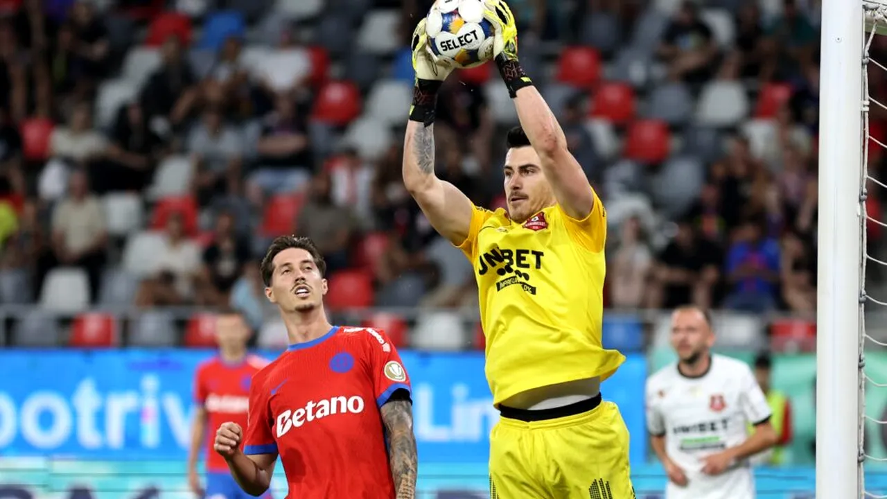 Schimb de portari în Superliga. Cătălin Căbuz semnează cu FC Argeș, David Lazar ajunge la Hermannstadt