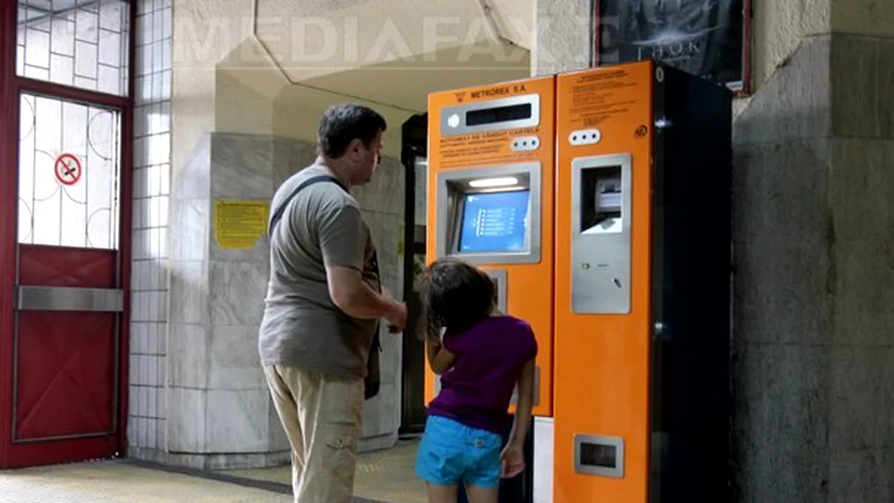 Lista staţiilor cu automate speciale pentru cartele de călătorie Metrorex