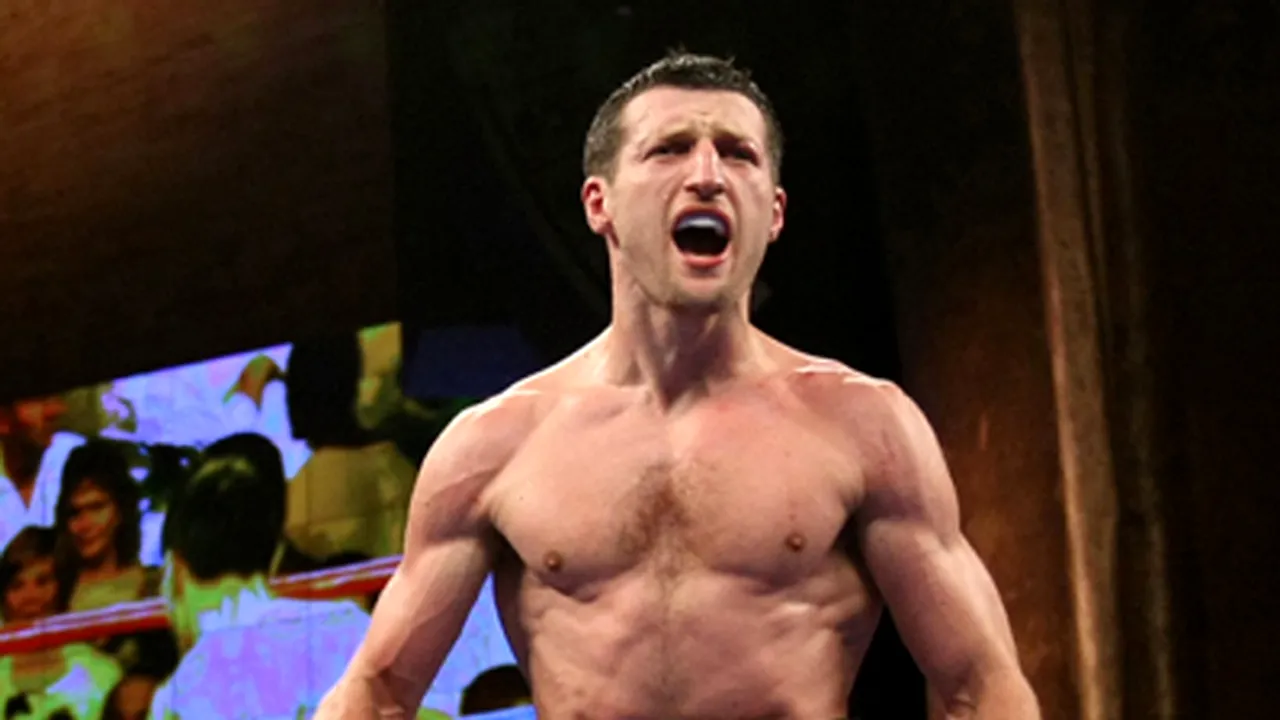 Carl Froch, noul campion mondial la categoria supermijlocie, versiunea WBC