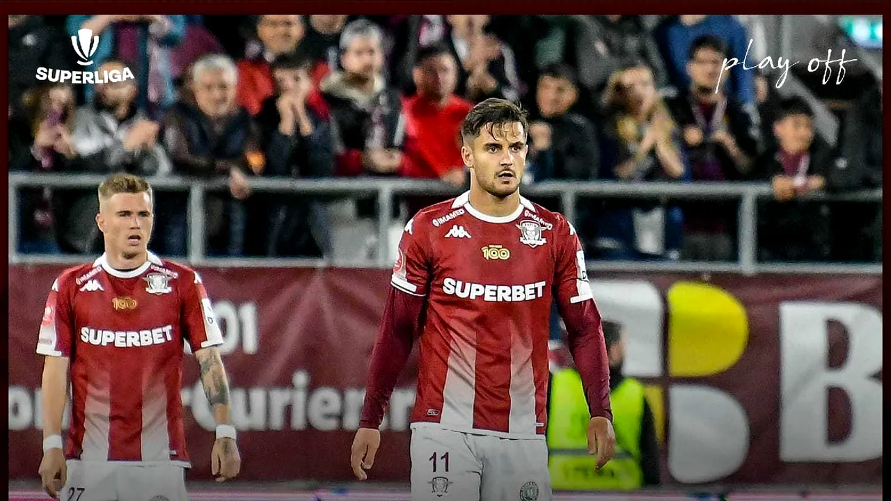 Rapid Bucureşti învinsă în Giuleşti de Universitatea Craiova, rămâne fără victorie în play off
