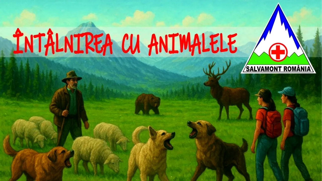 Avertisment Salvamont: Cum să evitați întâlnirile cu urșii și alte animale sălbatice