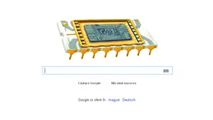 Google şi-a modificat logoul pentru a marca 84 de ani de la naşterea inventatorului Robert Noyce