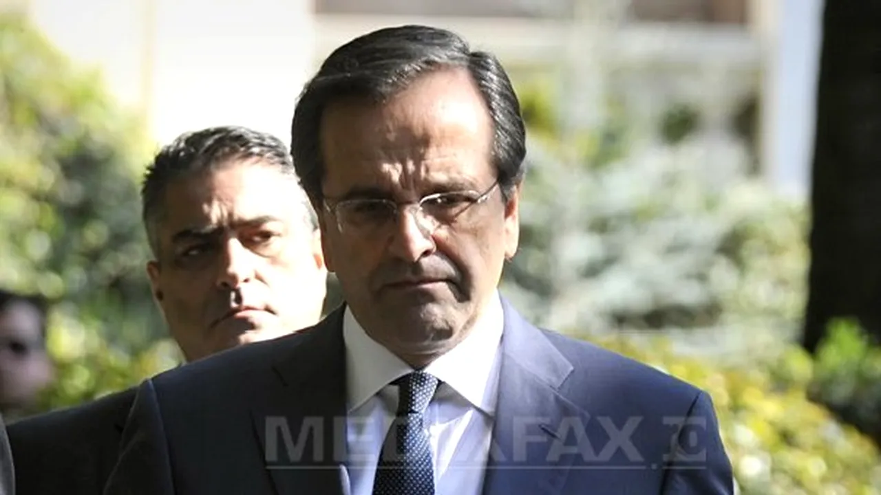 Liderul dreptei din Grecia, Antonis Samaras: Nu vom ieşi din euro. Nu vom lăsa pe nimeni să ne scoată din Europa
