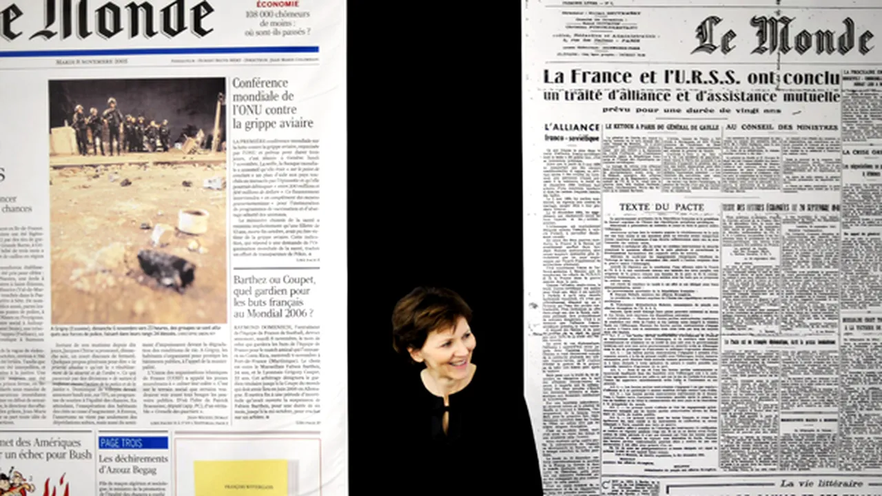 Conducerea Le Monde, preluată de o femeie, pentru prima oară în istoria publicaţiei