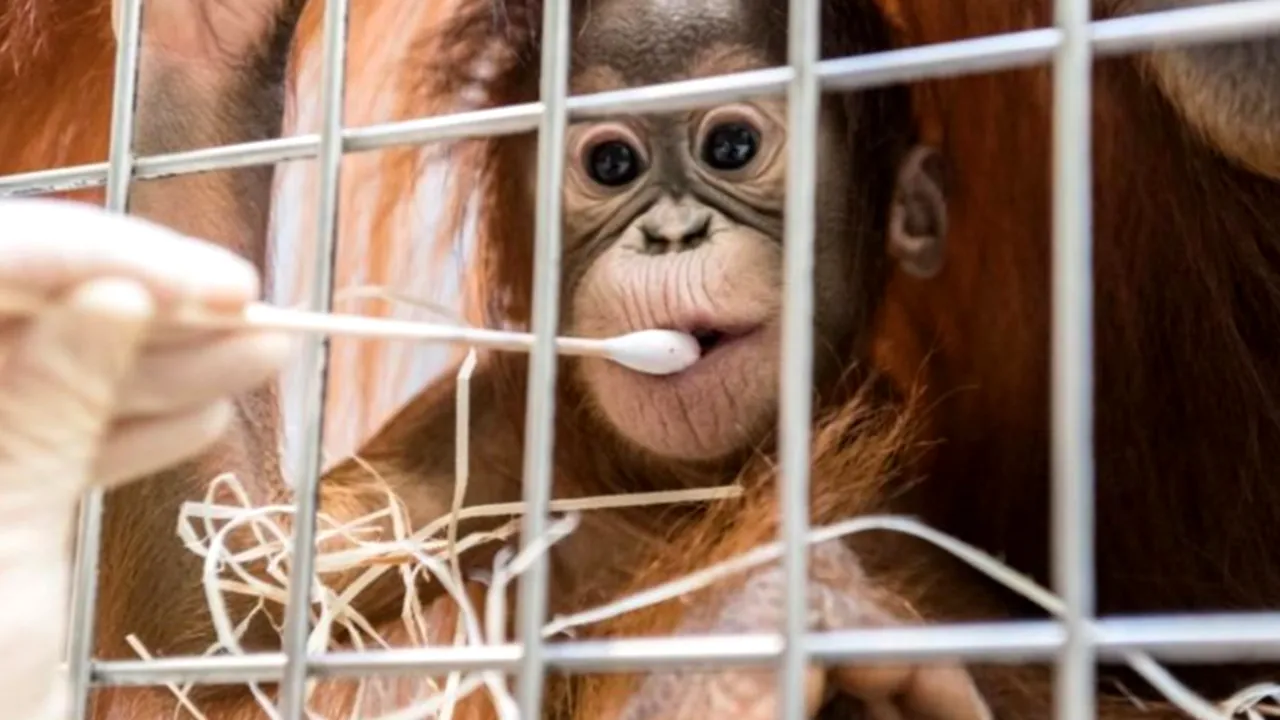 Un pui de urangutan din Elveţia stârneşte controverse. Îngrijitorii de la grădina zoologică sunt şocaţi de testul ADN al puiului | VIDEO 
