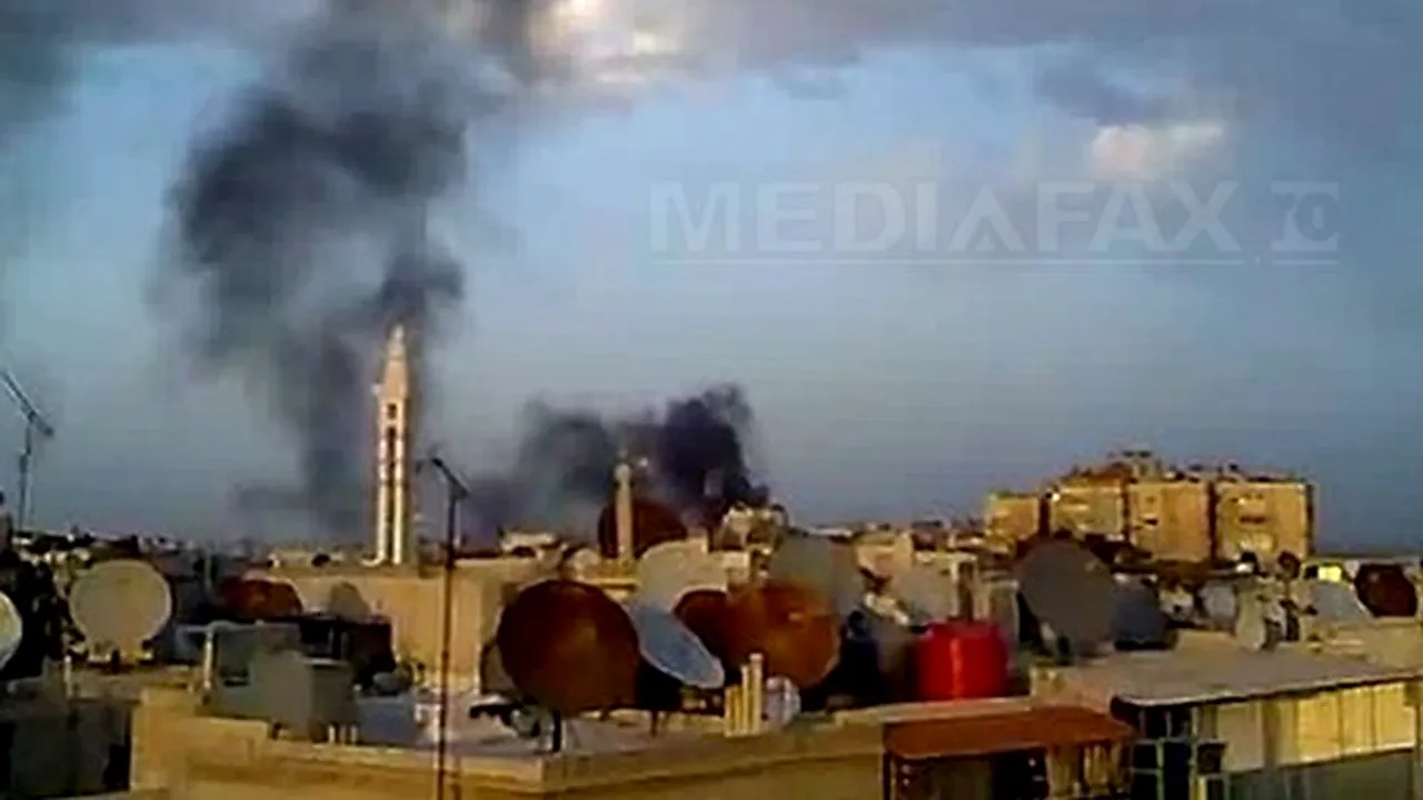 Siria: Cel mai violent bombardament de la intrarea în vigoare a încetării focului