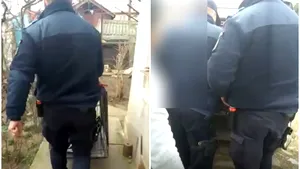 VIDEO „Intrusul” din pivniţa unui bărbat din Teleorman, tranchilizat şi transportat în pădure