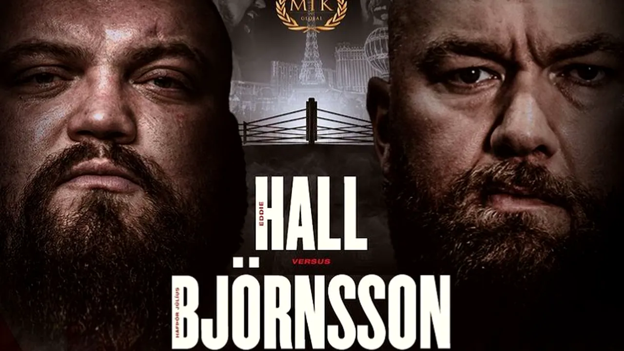 VIDEO Greu de bătut: Eddie Hall şi The Mountain se întâlnesc în ringul de box în septembrie 2021. Cum se pregătesc sportivii