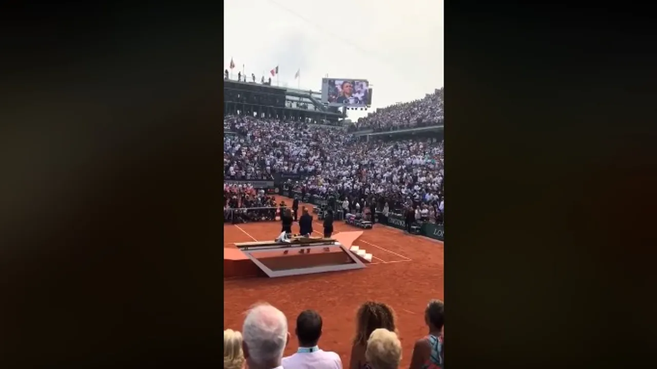 Ziua Imnului: Momentul emoţionant de la Roland Garros când mulţimea a cântat ”Deşteaptă-te române