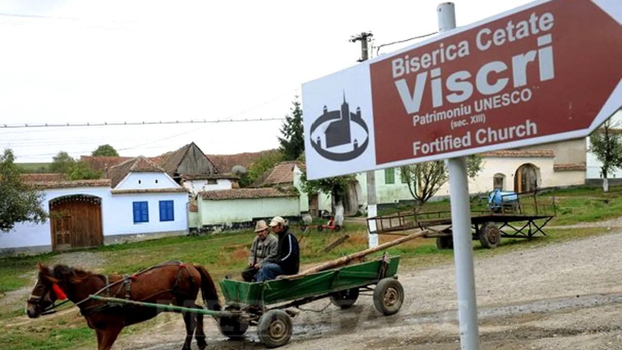 Viscri, un sat părăsit din România, readus la viaţă de romi şi germani - GALERIE FOTO