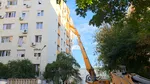 Liceul Bolintineanu, protejat de praful produs de demolarea blocului din Rahova