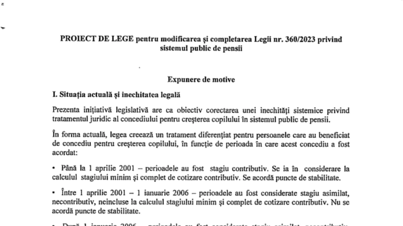Un deputat propune o corecție în legea pensiilor. Despre ce este vorba?