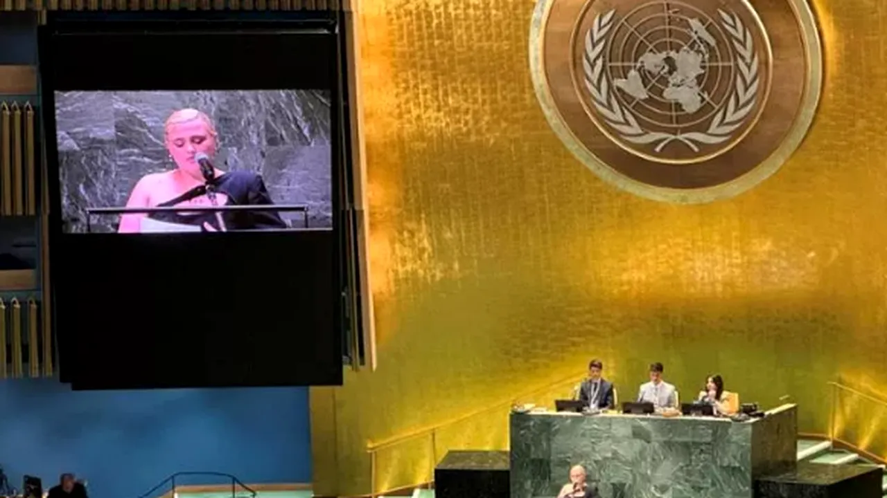 Big Mama, mesaj la ONU: discurs adresat tinerilor împotriva bullingului şi a bodyshaming


