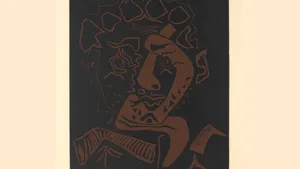 Un tablou de Picasso, rupt de o vizitatoare care a căzut peste el