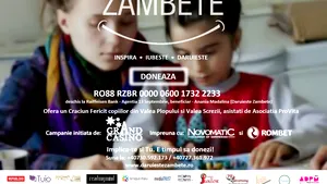 Grand Casino, Novomatic şi Rombet îşi unesc forţele în campania ”Dăruieşte Zâmbete”  pentru a sprijini copiii defavorizaţi din Valea Plopului şi Valea Screzii