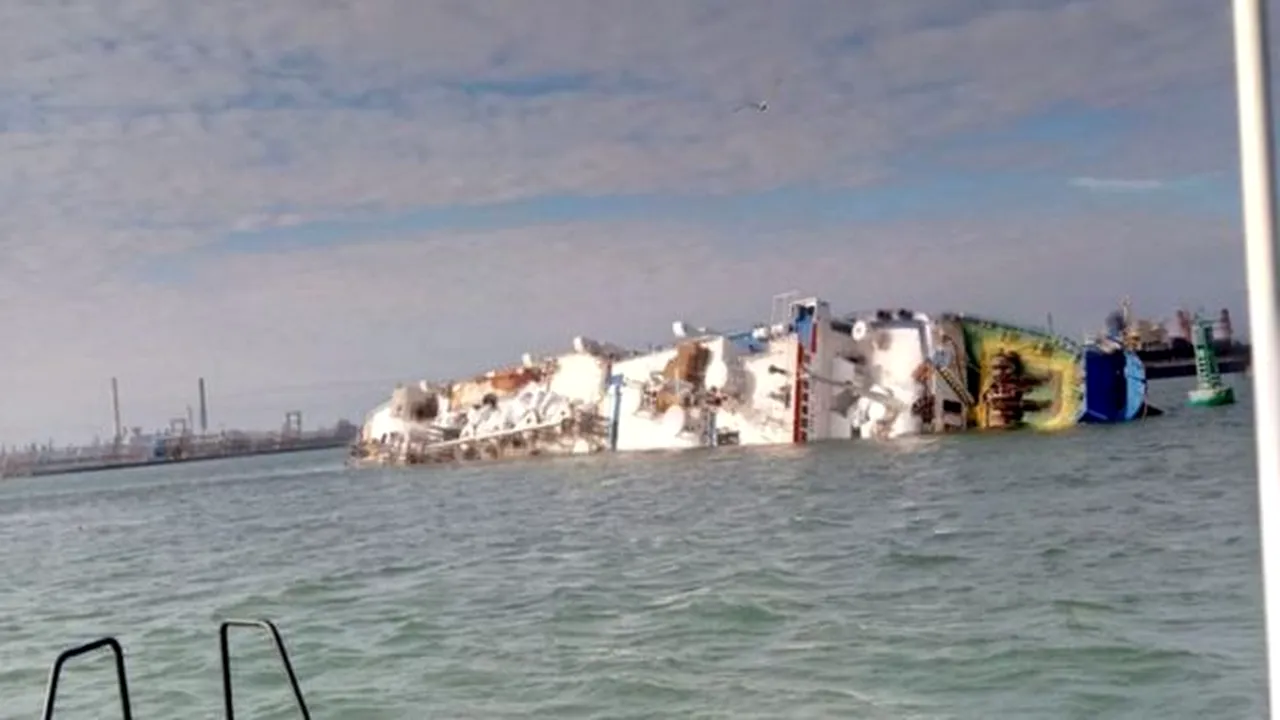 Cazul miilor de oi scufundate în Marea Neagră. ISU anunţă câte animale au fost salvate. Intervenţiile, suspendate din cauza vremii