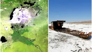 Coşmarul ecologic al Mării Aral s-ar putea repeta? O altă mare, în pericol de a dispărea de pe faţa pământului | VIDEO