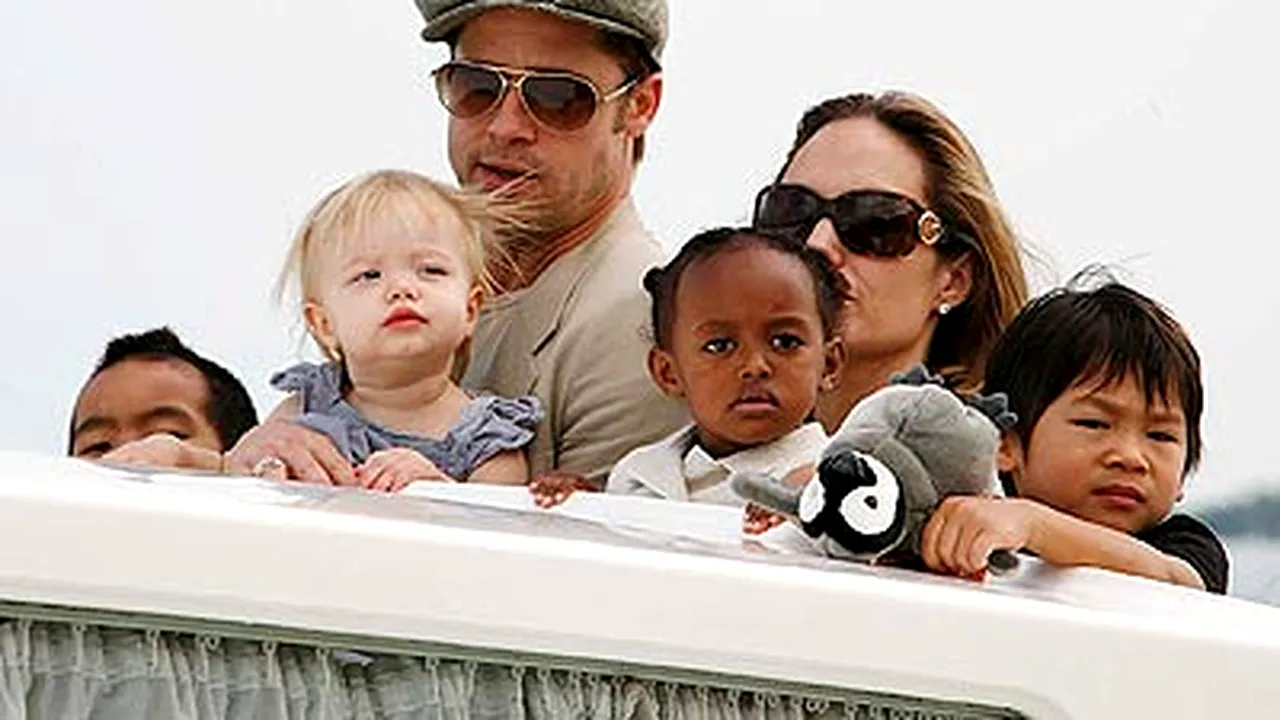 Brad Pitt, câştig de cauză în lupta cu Angelina Jolie. Actorul a primit custodia comună a copiilor 