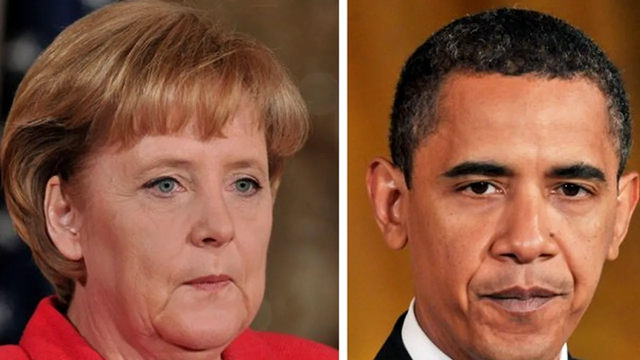 Obama a salutat, într-o conversaţie la telefon cu Merkel, 