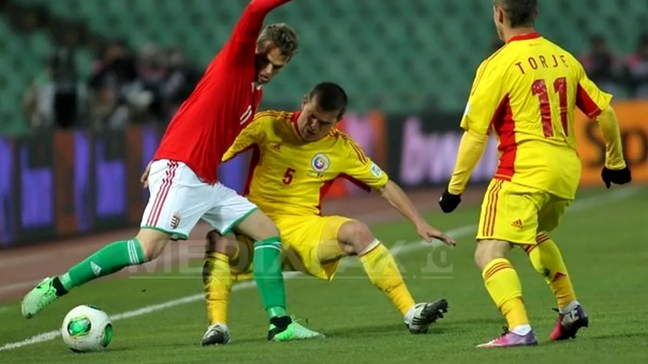 UNGARIA - ROMÂNIA,  scor 2-2. Dragomir: Nu a fost un joc strălucit, a fost un joc destul de modest al naţionalei României