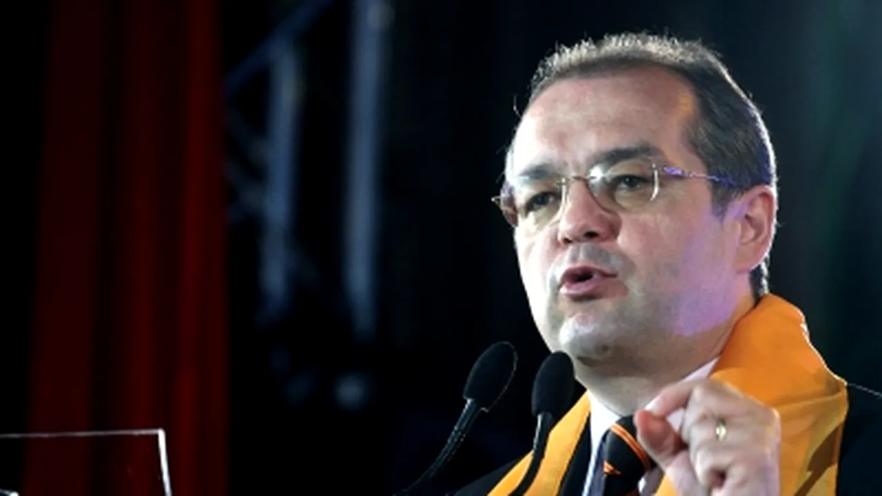 Boc: Partidele cu program anti-Băsescu vor lua o lecţie ca în 2007