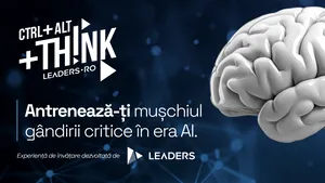 Fundația Leaders lansează CTRL+ALT+THINK – programul care antrenează gândirea critică a liceenilor în era inteligenței artificiale