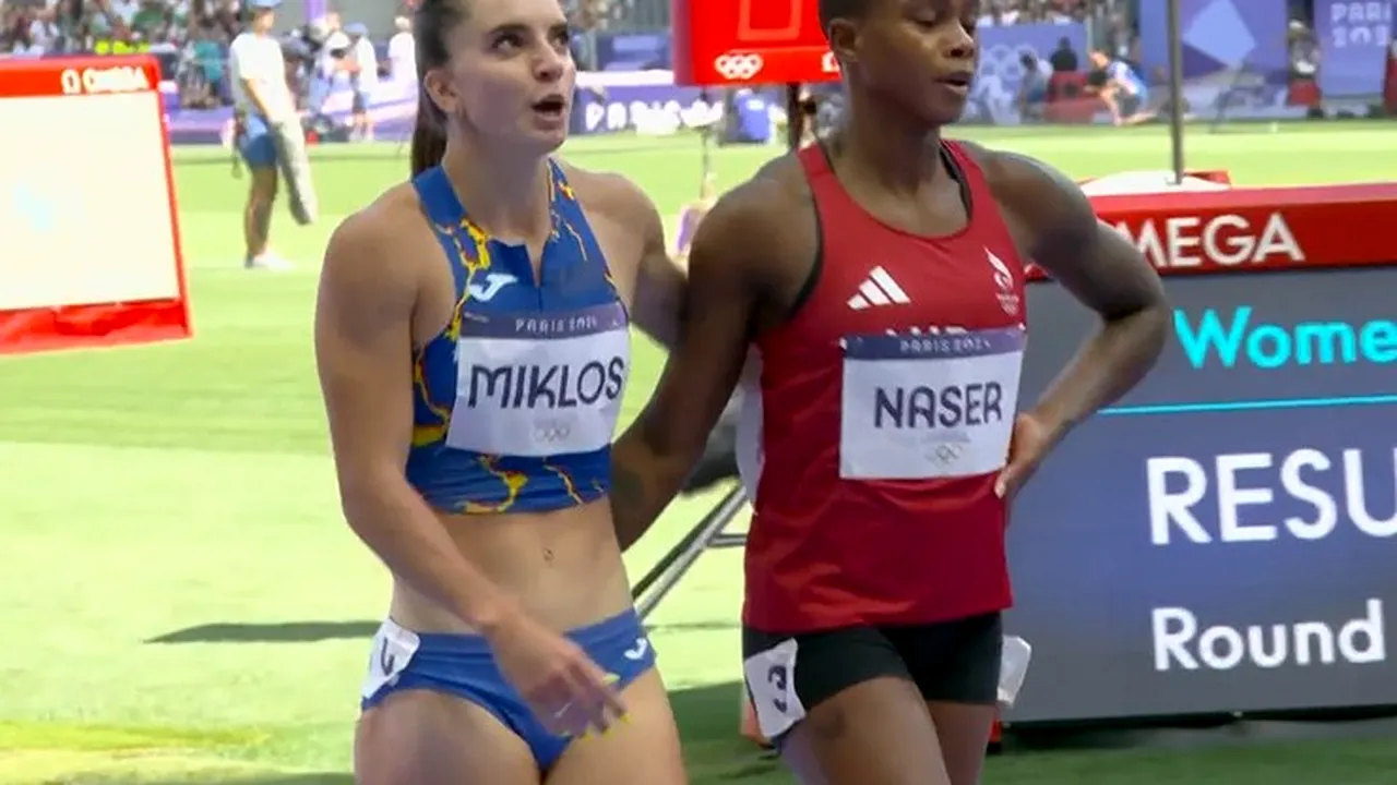 Andrea Miklos s-a calificat în semifinalele probei olimpice de 400 metri cu personal best