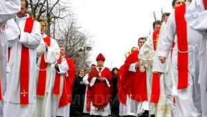Procesiunea catolică de Florii în Capitală - GALERIE FOTO