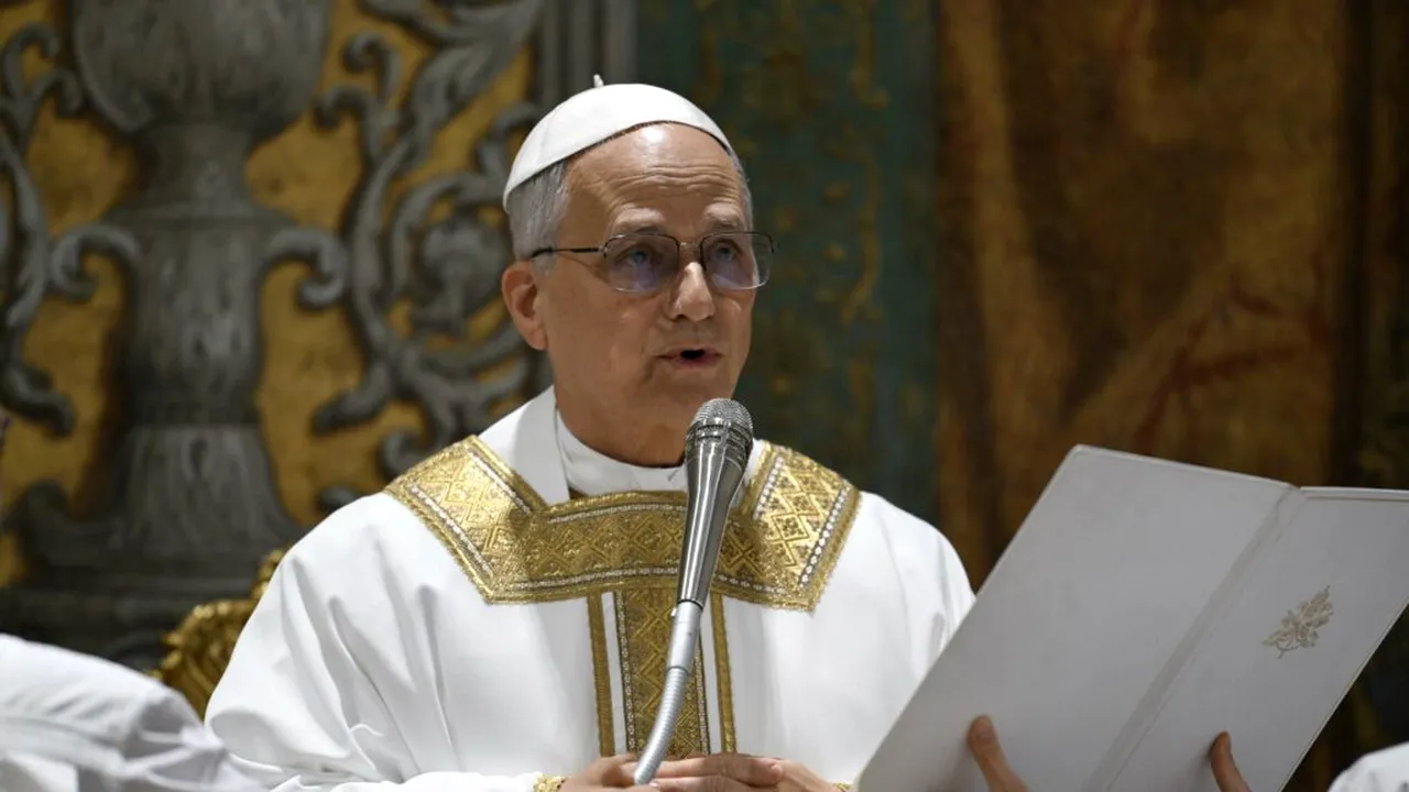 Papa le-a explicat cardinalilor de ce a ales numele Leon al XIV-lea