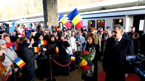 Trenul Regal a pornit în călătoria simbolică de 1 Decembrie - FOTO