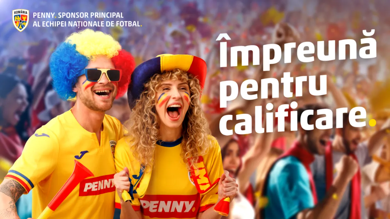 PENNY susține echipa națională a României la barajul cu Turcia pentru World Cup 2026